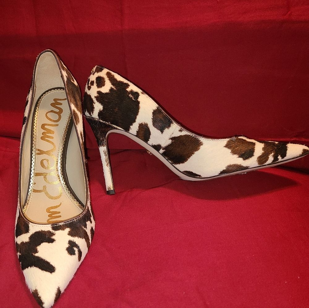 Sam Edelman Cow Hide Shoes